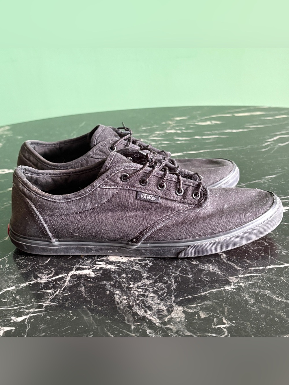 Vans Low Top Shoes Skinny Laces 8.5 / EU 39